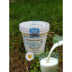 GLACE FERMIÈRE FLEUR DE LAIT 500ML AU LAIT DE BREBIS  - BÊL'ICI