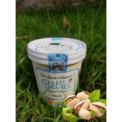 GLACE FERMIÈRE PISTACHE 500ML AU LAIT DE BREBIS  - BÊL'ICI