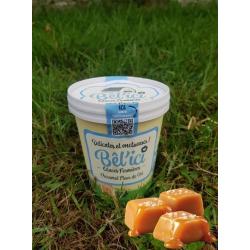 GLACE FERMIÈRE CARAMEL FLEUR DE SEL 500ML AU LAIT DE BREBIS  - BÊL'ICI