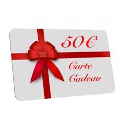 Carte cadeau à partir de 10 Euros