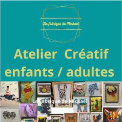 atelier créatif à domicile 1H 30