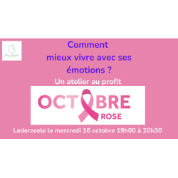 Octobre Rose : Atelier Mieux vivre avec ses émotions