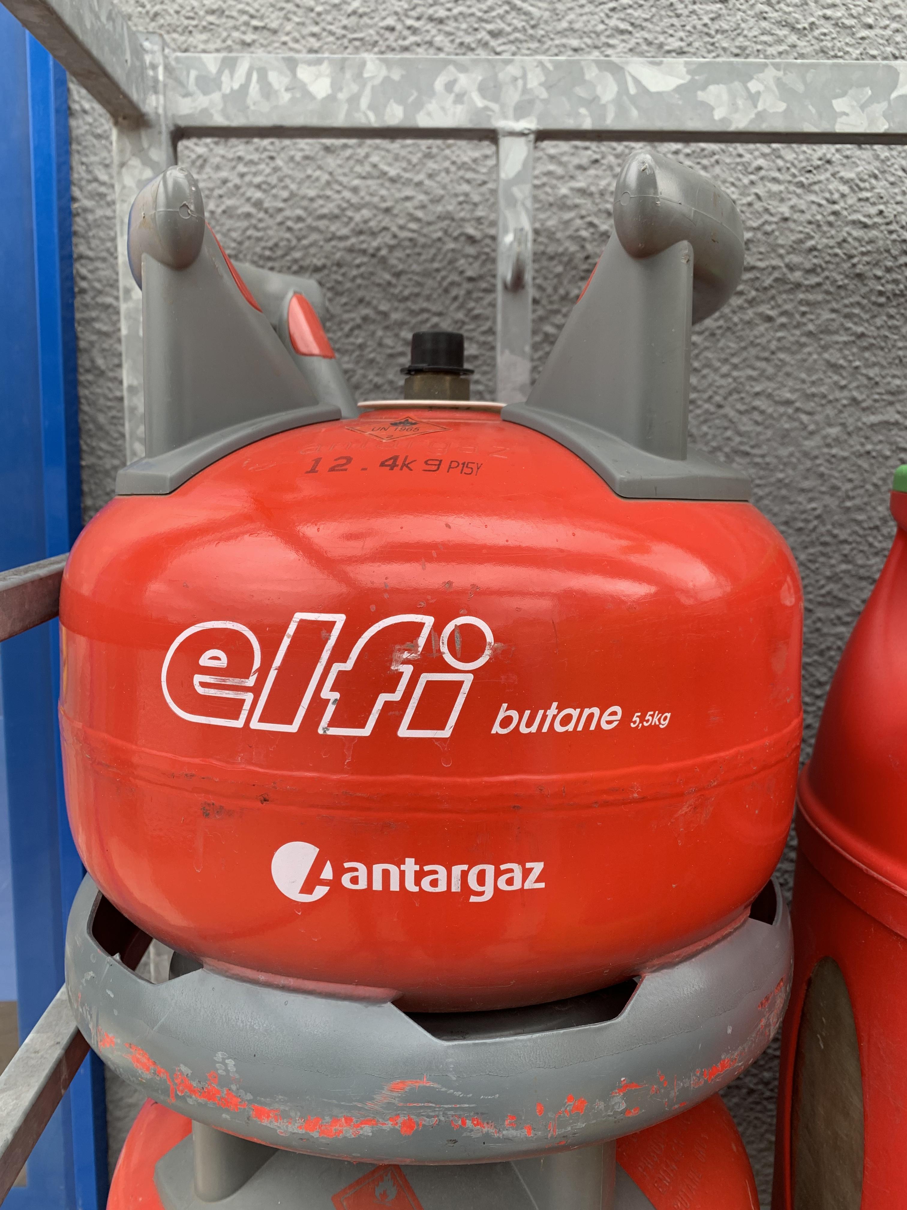 BOUTEILLE DE GAZ BUTANE ELFI 5.5 KG - ANTARGAZ